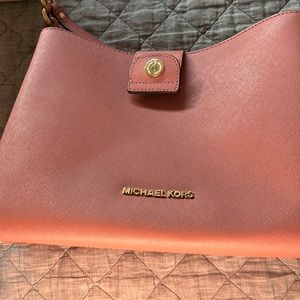 Michael Kors single strap leather handbag